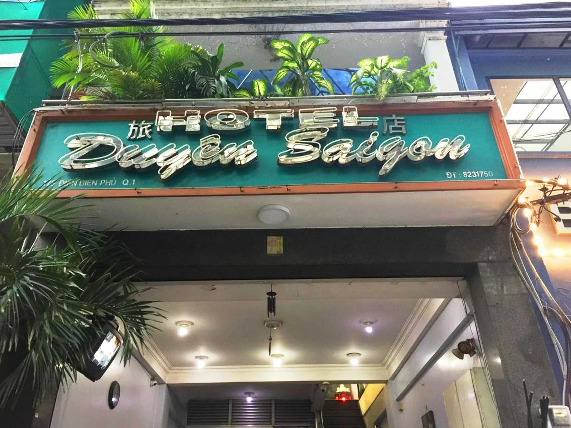 Duyen Sai Gon Hotel Ho Chi Minh-stad Buitenkant foto